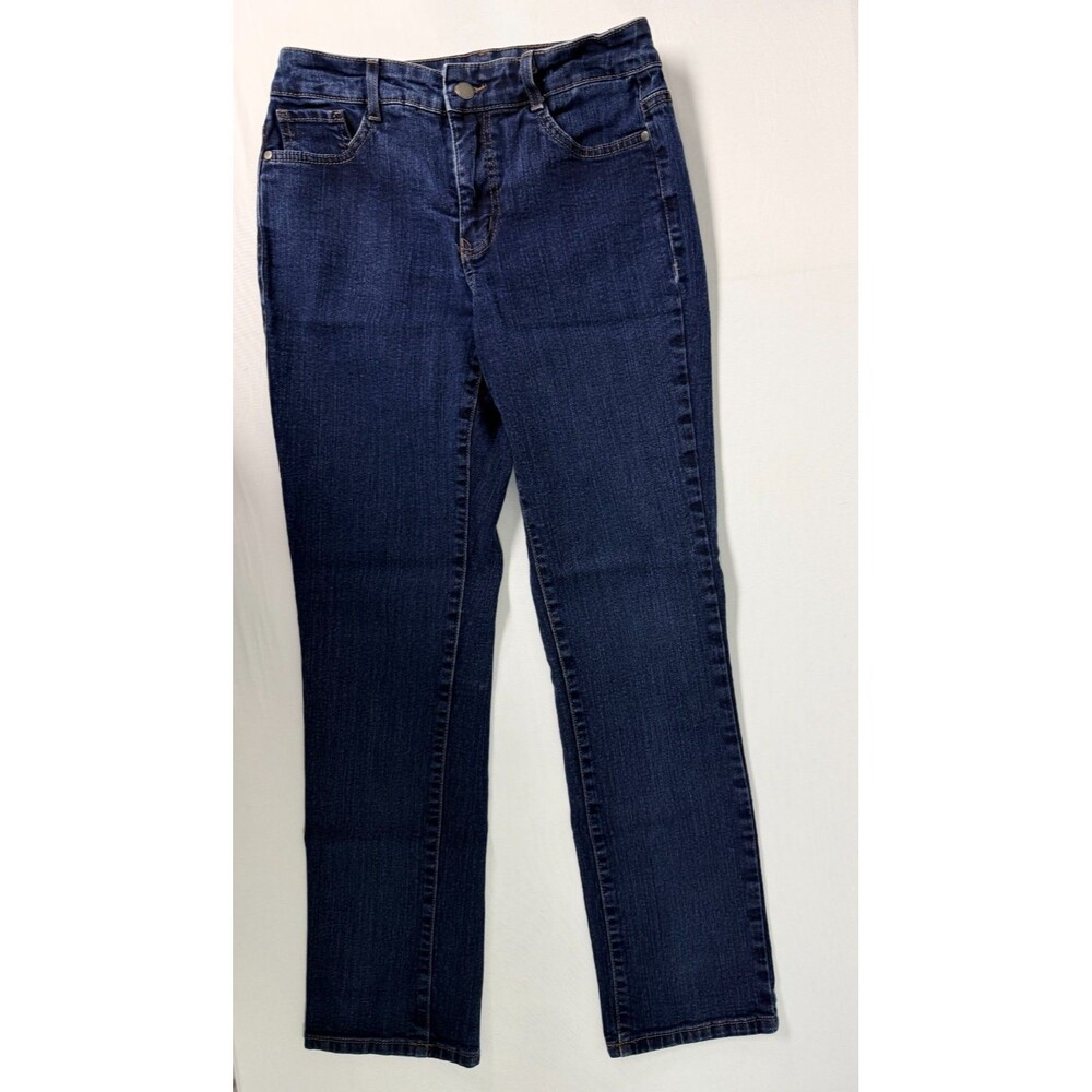 Bandolino Carrie Women’s Jeans Size 6 Dark Wash Straight Leg Denim